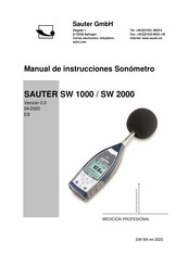 Sauter SW 1000 Manual De Instrucciones