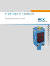 SICK WTB4F DoubleLine Manual De Instrucciones