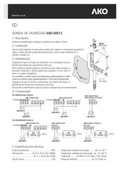 AKO AKO-80013 Guía De Instalación Rápida