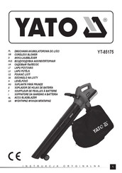 YATO YT-85175 Manual De Instrucciones