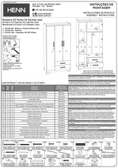 Henn DA133-66 Instrucciones De Montaje