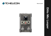 TC-Helicon Ditto Manual