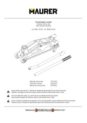 MAURER 80586 Manual De Instrucciones