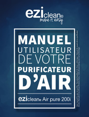 EZiclean Air pure 200i Manual De Usuario