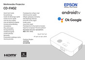 Epson CO-FH02 Guia De Inicio Rapido