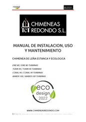 CHIMENEAS REDONDO AMBER 100 Manual De Instalación, Uso Y Mantenimiento