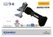 Emerson Klauke MAPAX216CFM Manual De Instrucciones