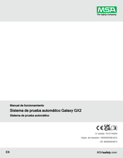 MSA GALAXY GX2 Manual De Funcionamiento