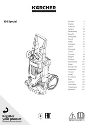 Kärcher K 6 Special Manual Del Usuario