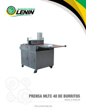 Manufacturas Lenin MLTC 40 Manual De Operación