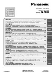 Panasonic CZ-ANC3 Manual De Instrucciones