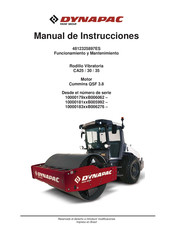 Dynapac CA30 Manual De Instrucciones