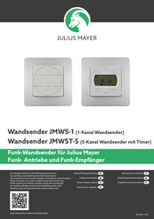 JULIUS MAYER Wandsender JMWST-5 Instrucciones Originales