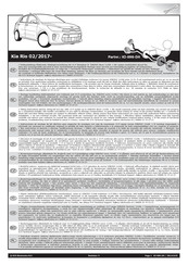 ECS Electronics KI-096-DH Instrucciones De Montaje