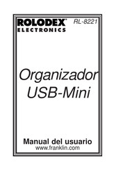 ROLODEX ELECTRONICS RL-8221 Manual Del Usuario