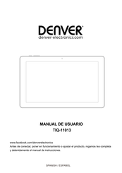 Denver TIQ-11013 Manual De Usuario