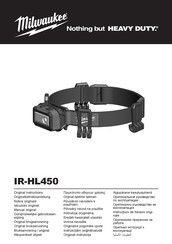 Milwaukee IR-HL450 Manual Original