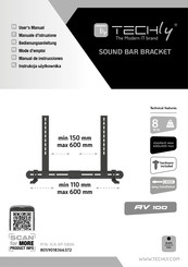 Techly AV 100 Manual De Instrucciones