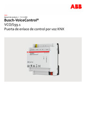 ABB Busch-VoiceControl VCO/S99.1 Manual Del Producto