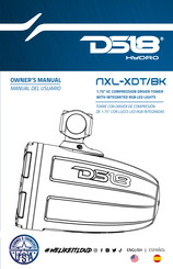 DS18 NXL-XDT/BK Manual Del Usuario