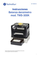 Technoflux TWS-300K Instrucciones