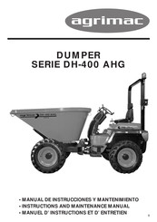 agrimac DH-400 AHG Serie Manual De Instrucciones Y Mantenimiento