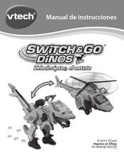 VTech SWITCH&GO DINOS Velocirraptor, el astuto Manual De Instrucciones