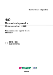 IHIMER 12VXE Manual Del Operador