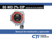 CTI GG-NH3-2%-EXP Manual De Instalación Y Operación