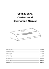 Candy CFT63/1X/1 Manual De Instrucciones