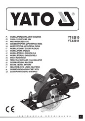 YATO YT-82811 Manual De Instrucciones
