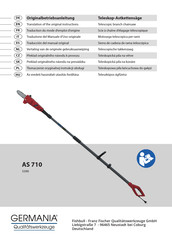 Germania AS 710 Traducción Del Manual Original