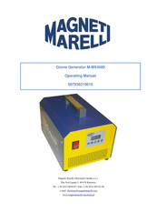 Magneti Marelli M-MX4000 Manual De Operación