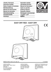 Vortice EASY DRY Manual De Instrucciones