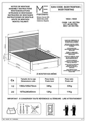 MARCKERIC 8435178387035 Instrucciones De Montaje