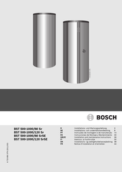 Bosch BST 500-1000/120 SrSE Instrucciones De Montaje Y Mantenimiento