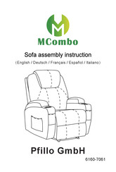 Mcombo 6160-7061 Instrucciones De Montaje