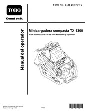 Toro TX 1300 Manual Del Operador