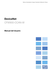 WEG DeviceNet CFW900-CCAN-W Manual Del Usuario