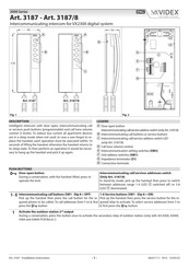 Videx 3187 Manual Del Usuario