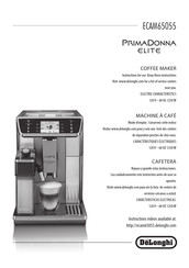 DeLonghi PRIMADONNA ELITE ECAM65055 Manual De Instrucciones