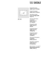 SSS Siedle STE 10-0 Manual De Instrucciones