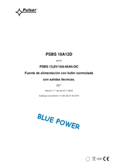 Pulsar BLUE POWER PSBS 10A12D Manual Del Usuario