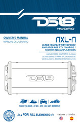 DS18 HYDRO NXL-N Manual Del Usuario