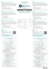 Airzone Aidoo Z-Wave Plus Montaje Y Conexión