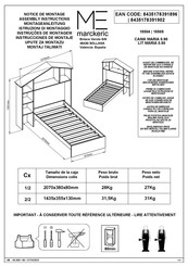 MARCKERIC 15505 Instrucciones De Montaje