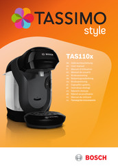 Bosch TASSIMO style TAS1002N Manual De Usuario