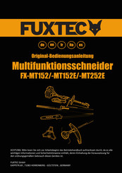 FUXTEC FX-MT152 Manual De Instrucciones