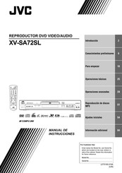 JVC XV-SA72SL Manual De Instrucciones