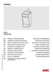 KWC ANIMA LP21 Instrucciones De Montaje Y Servicio